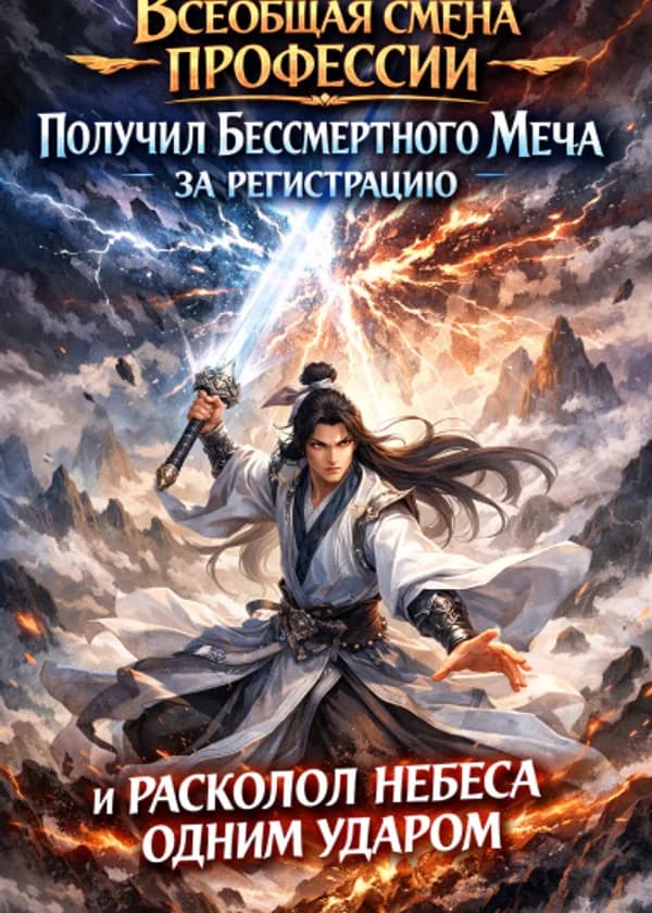 Всеобщая смена профессий: Получил Бессмертного Меча за регистрацию