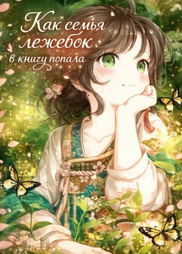 Как семья лежебок в книгу попала