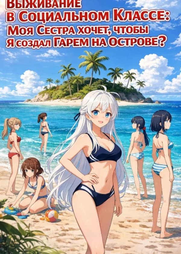 Выживание Одноклассников: Моя Сестра Хочет, Чтобы Я Создал Гарем На Острове?