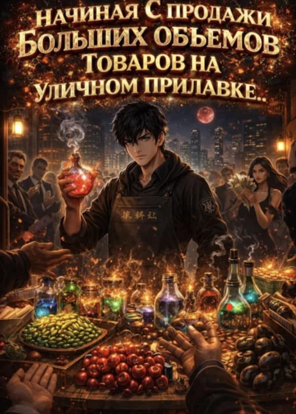 Начиная с продажи больших объемов товаров на уличном прилавке.