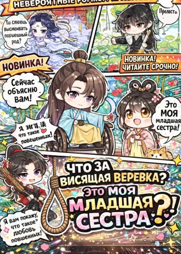 Что За Висящая Веревка? Это Моя Младшая Сестра!
