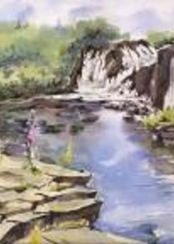 водопад богов