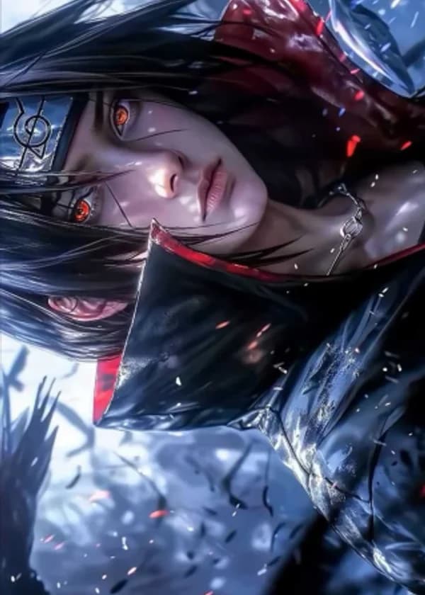 Взгляните на слепого Учиха