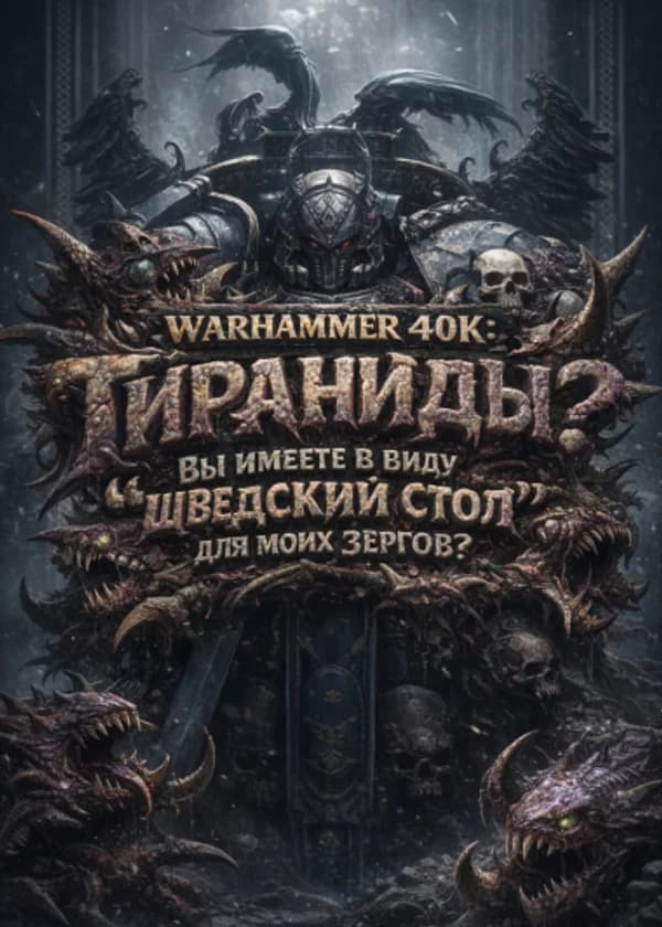 Warhammer 40k: Тираниды? Вы имеете в виду «шведский стол» для моих Зергов?