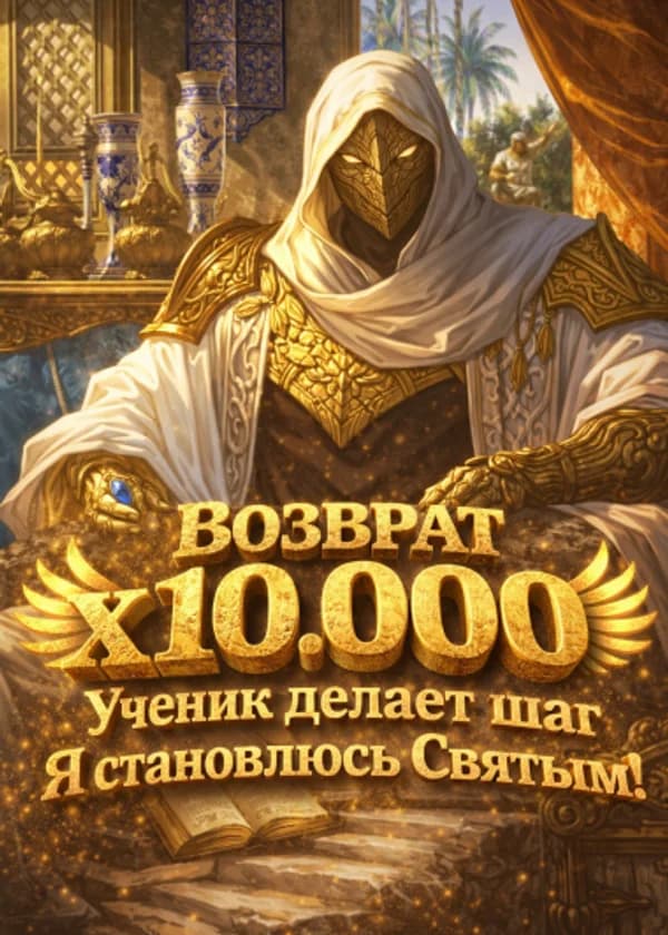 Возврат х10 000: ученик делает шаг — я становлюсь Святым!