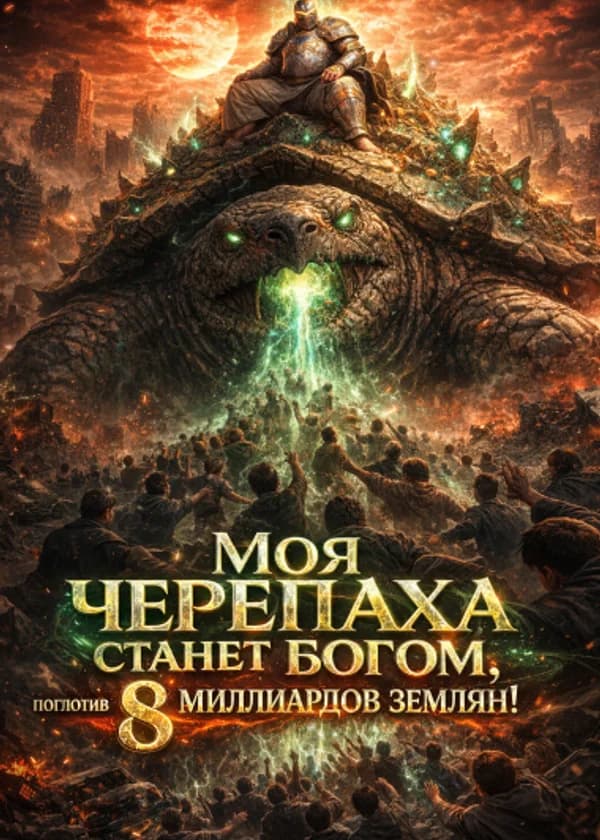 Моя черепаха станет богом, поглотив мощь 8 миллиардов землян!
