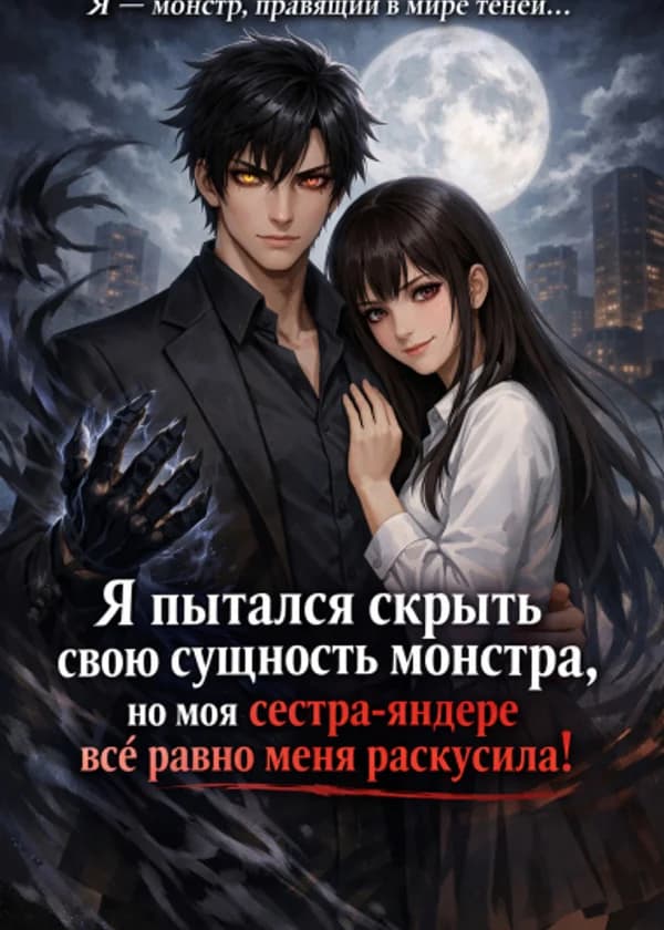 Я пытался скрыть свою сущность монстра, но моя сестра-яндере всё равно меня раскусила!
