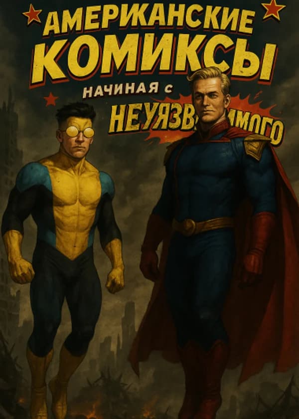 Американские Комиксы: Начиная с Неуязвимого