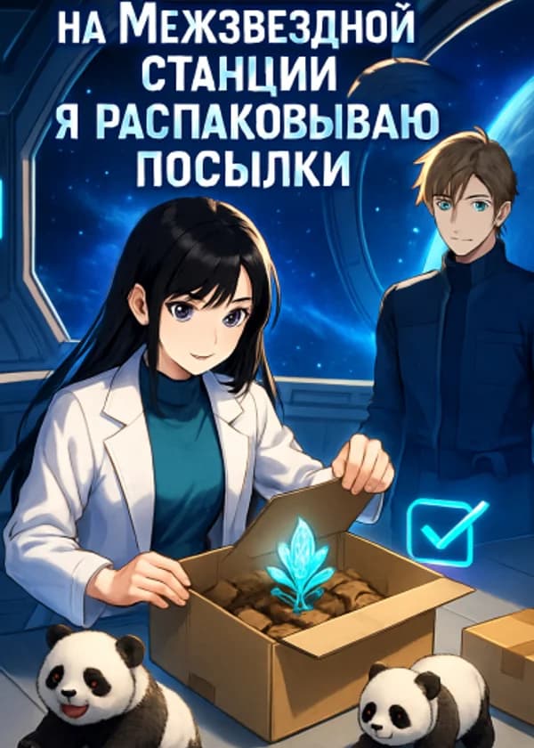 На Межзвездной станции я распаковываю посылки