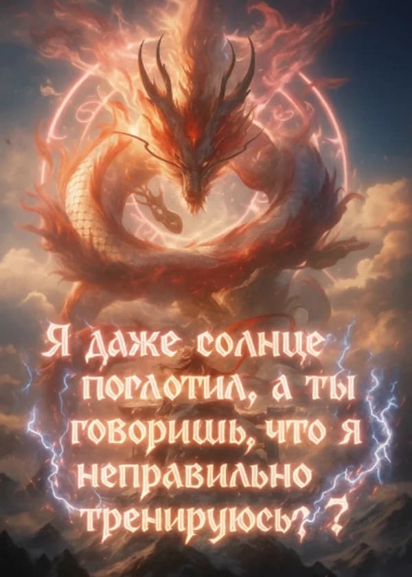 Я даже солнце поглотил, а ты говоришь, что я неправильно тренируюсь?