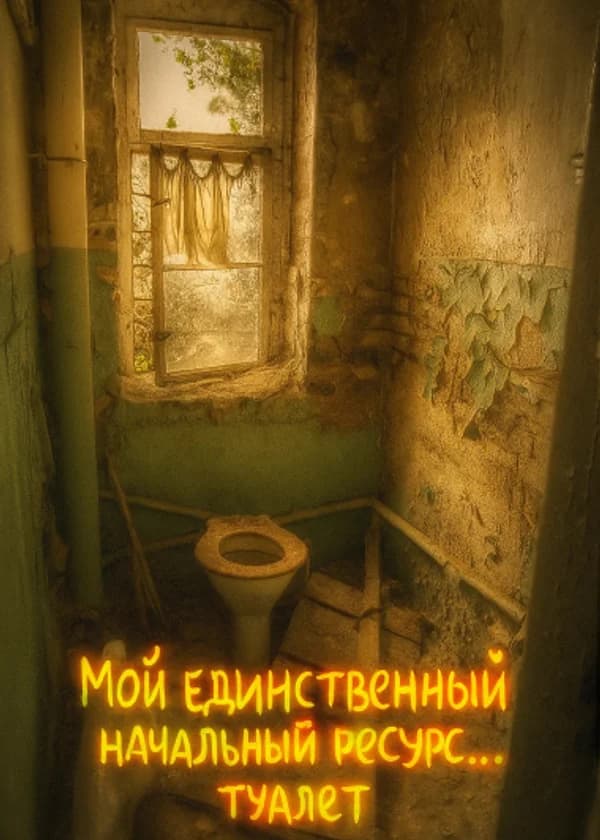 Начало Апокалипсиса: Мой единственный начальный ресурс... туалет