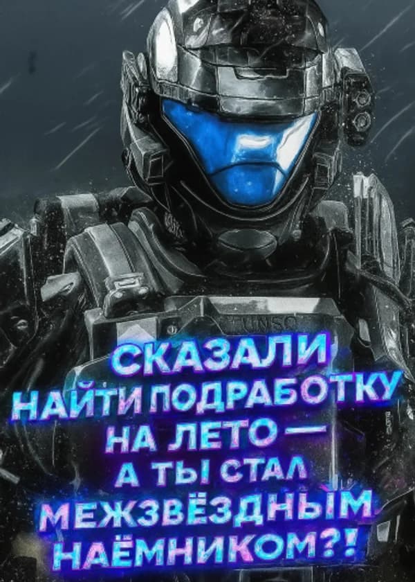 Сказали найти подработку на лето — а ты стал межзвёздным наёмником?!