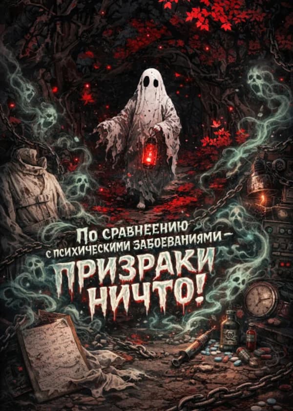 По сравнению с психическими заболеваниями призраки - ничто!