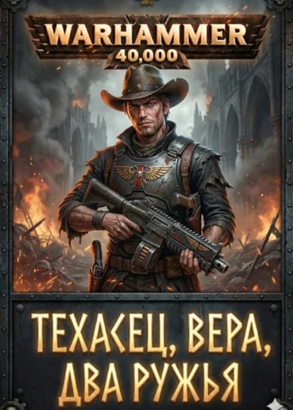 WH40K: Техасец с Верой и .45 Калибром