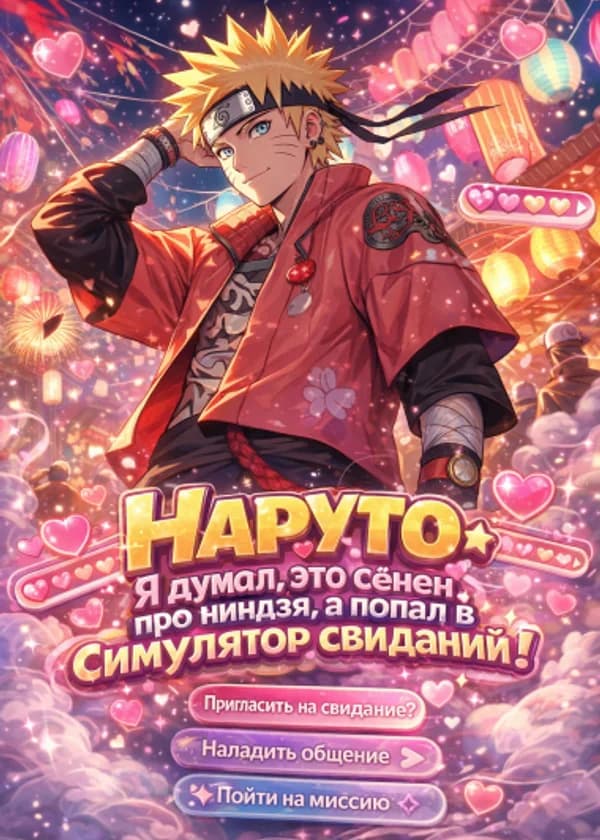 Наруто: Я думал, это сёнен про ниндзя, а попал в симулятор свиданий!