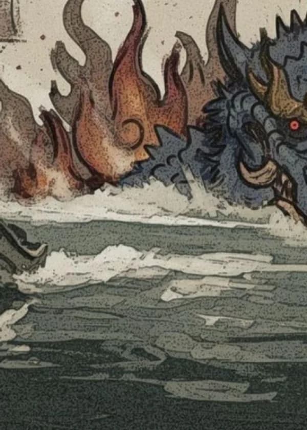 Годзилла, Сын Богов!