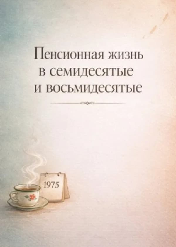 Пенсионная жизнь в семидесятые и восьмидесятые