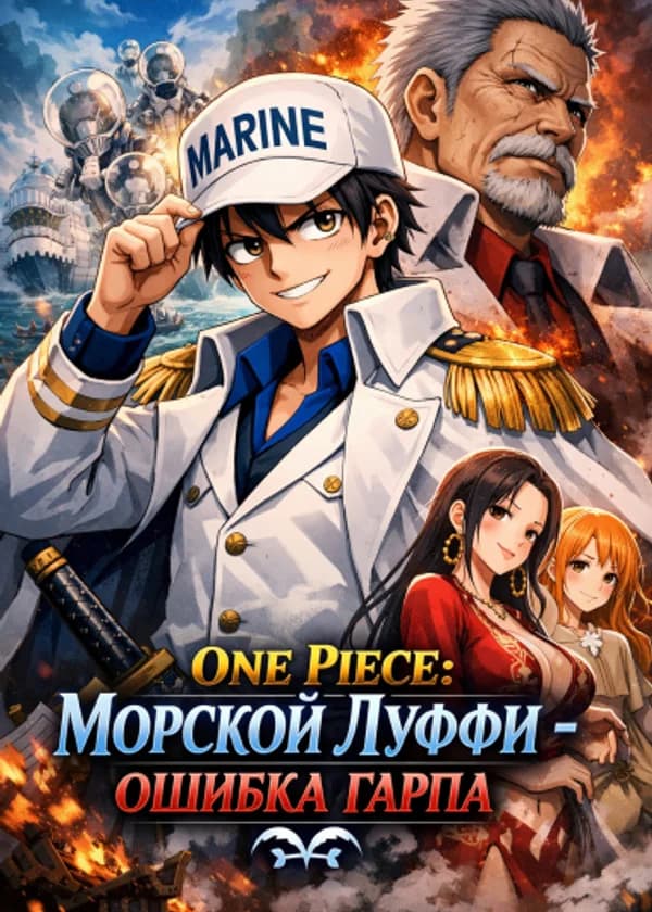 One Piece: Морской Луффи — Ошибка Гарпа
