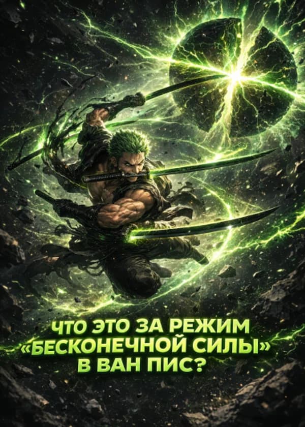Что это за режим «Бесконечной Силы» в Ван Пис?
