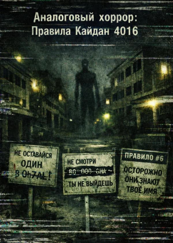 Аналоговый хоррор: Правила Кайдан 4016