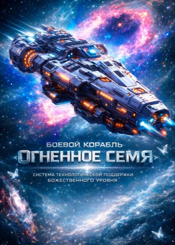 Боевой корабль «Огненное семя»: система технологической поддержки божественного уровня.
