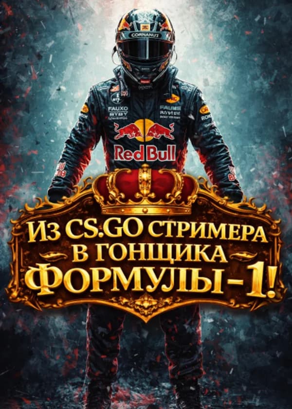 Из CS:GO стримера в гонщика Формулы-1!
