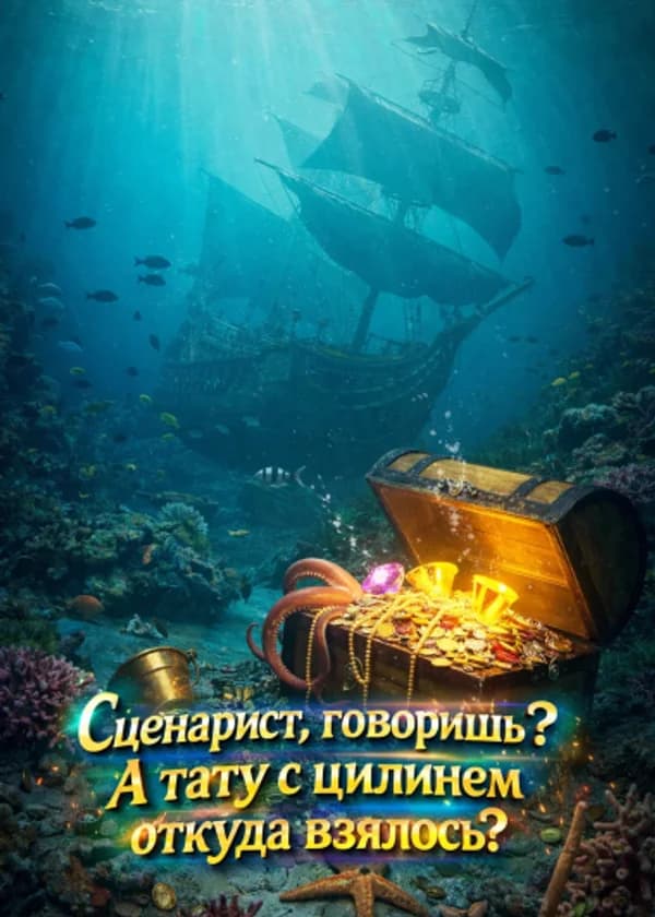 Сценарист, говоришь? А тату с цилинем откуда взялось?