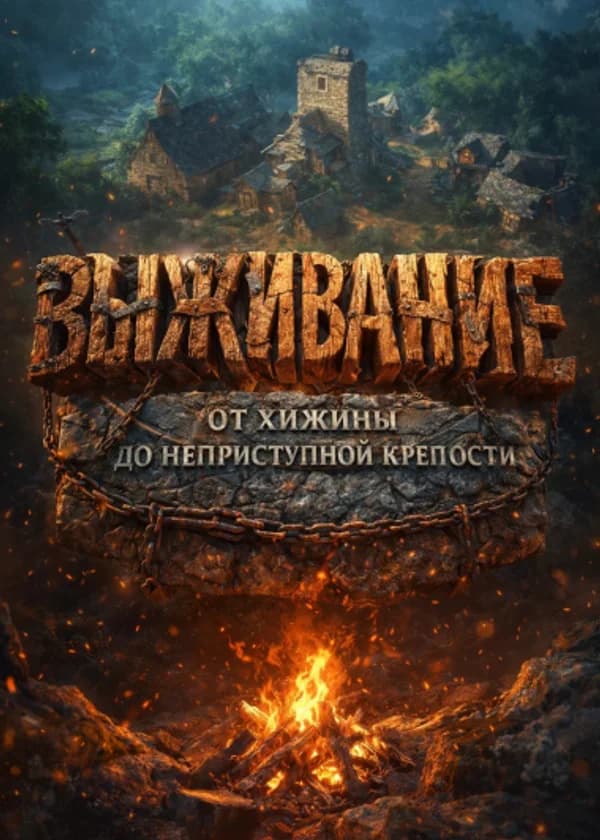 Выживание: От Хижины до Неприступной Крепости
