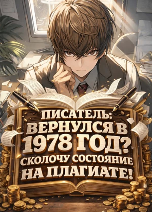 Писатель: вернулся в 1978 год? Сколочу состояние на плагиате!