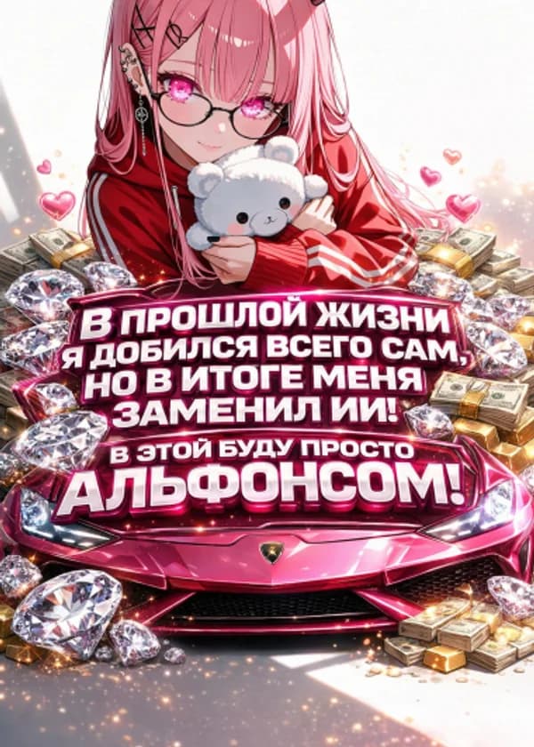 В прошлой жизни я добился всего сам, но в итоге меня заменил ИИ! В этой буду просто альфонсом!