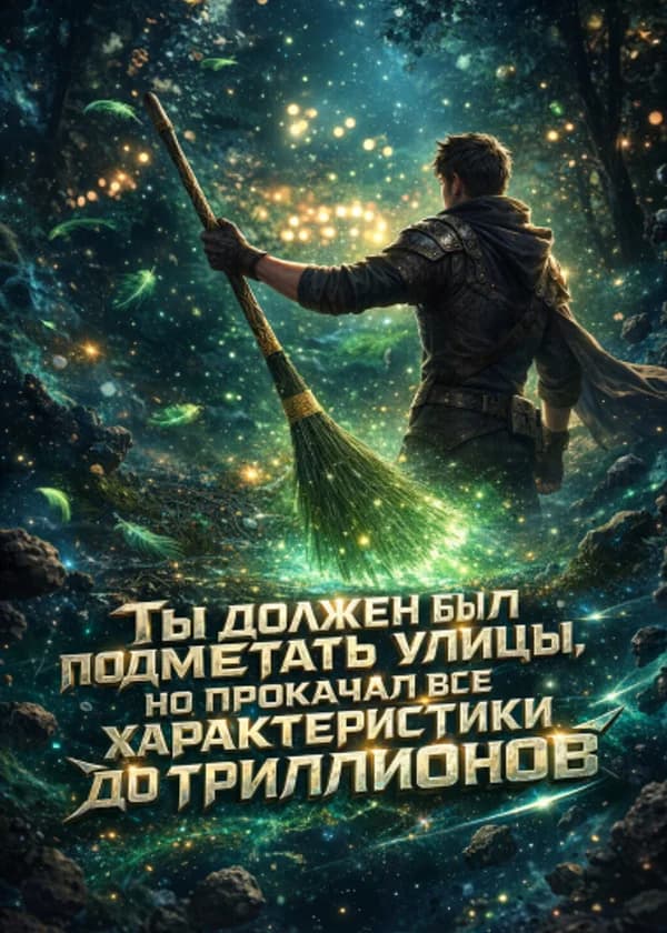 Ты должен был подметать улицы, но прокачал все характеристики до триллионов