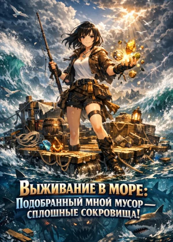 Выживание в море: Подобранный мной мусор — сплошные сокровища!