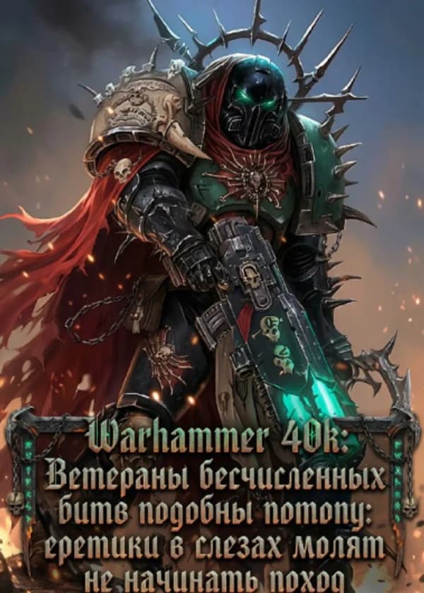 Warhammer 40k: Ветераны бесчисленных битв подобны потопу: еретики в слезах молят не начинать поход