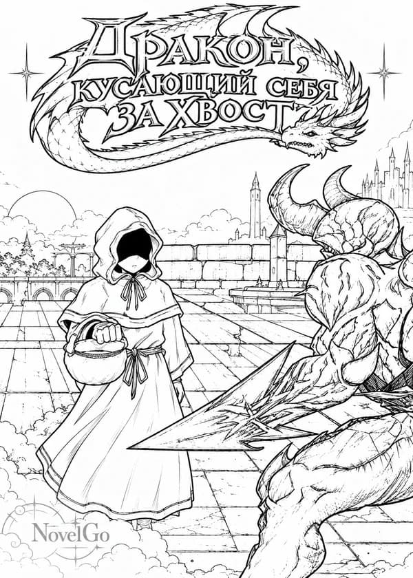 Дракон, кусающий себя за хвост