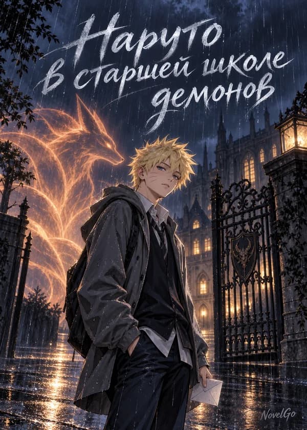Наруто в старшей школе демонов